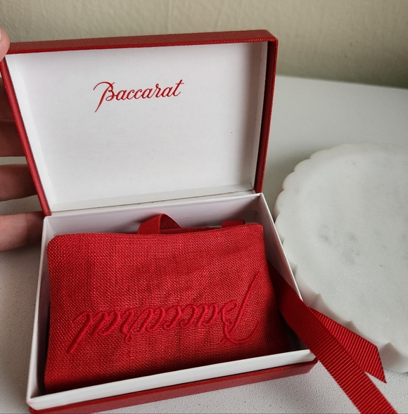 Baccarat Crystal Flower Pendant Necklace - Picture 6 of 10